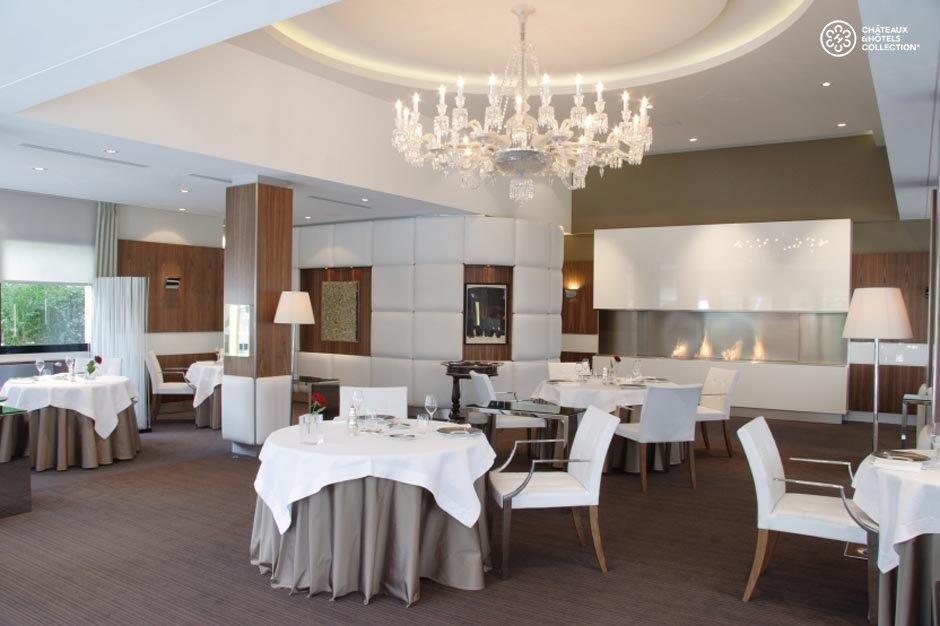 L'Assiette Champenoise Hotel Tinqueux Restoran gambar